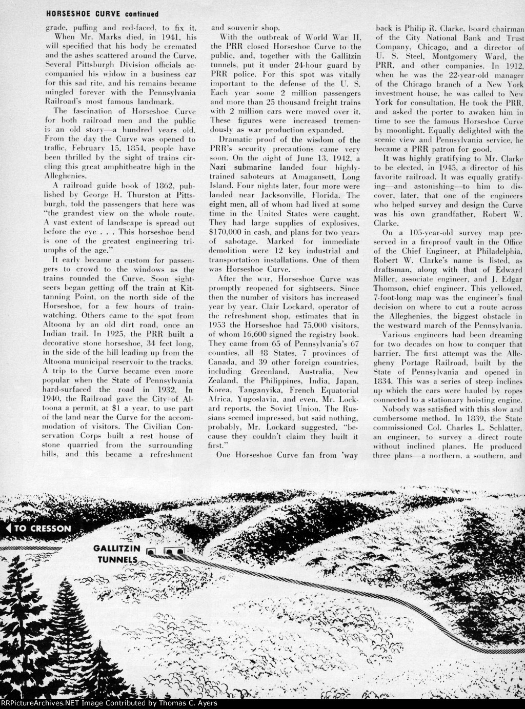 "Horseshoe Curve," Page 2, 1954